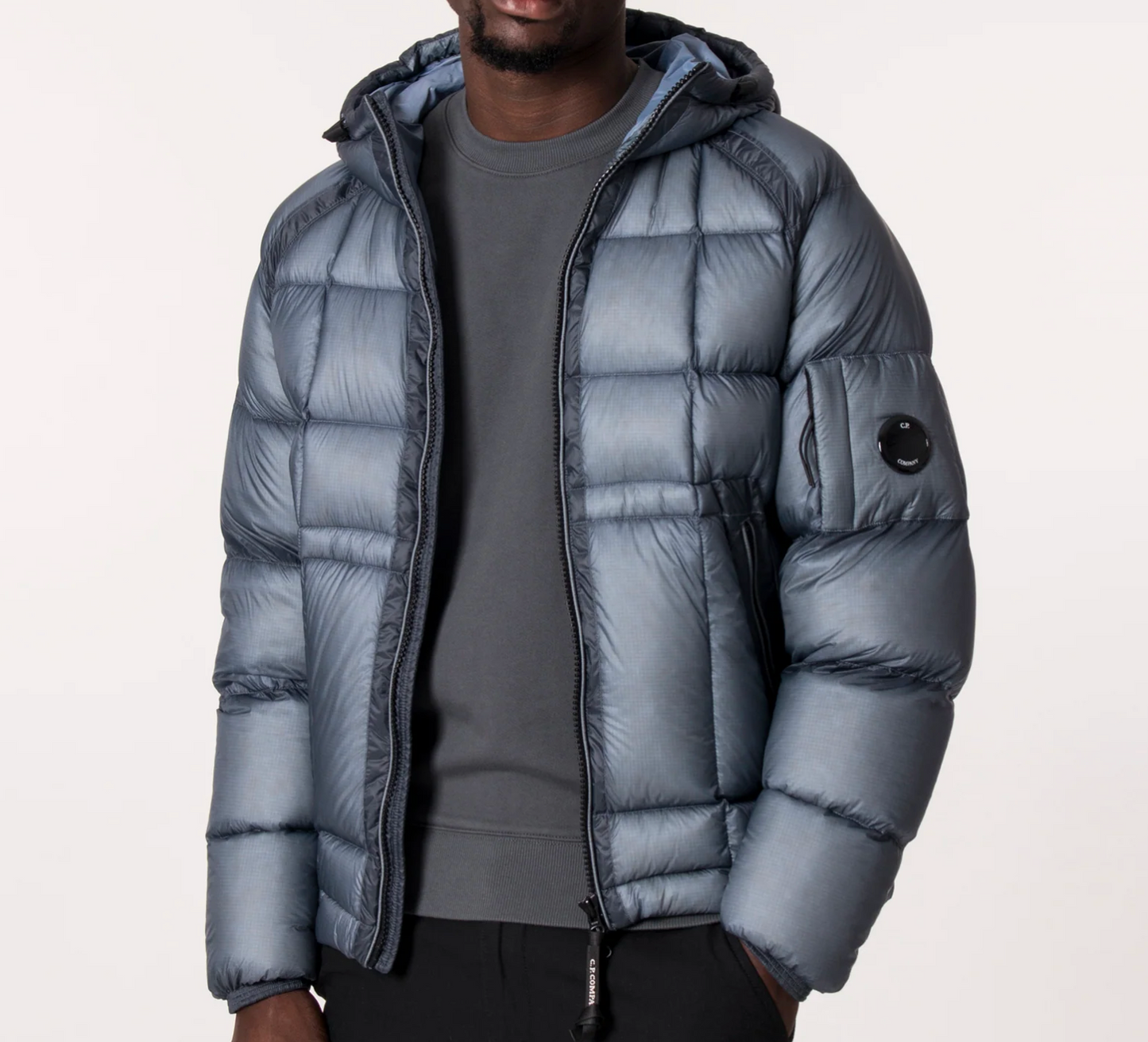 C.P. Company D.D. Shell Ripstop Hooded Down Jacket