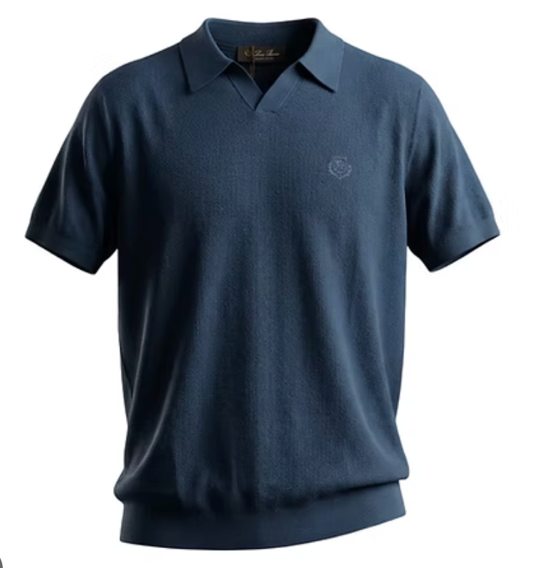 Loro Piana Open Polo T-Shirt