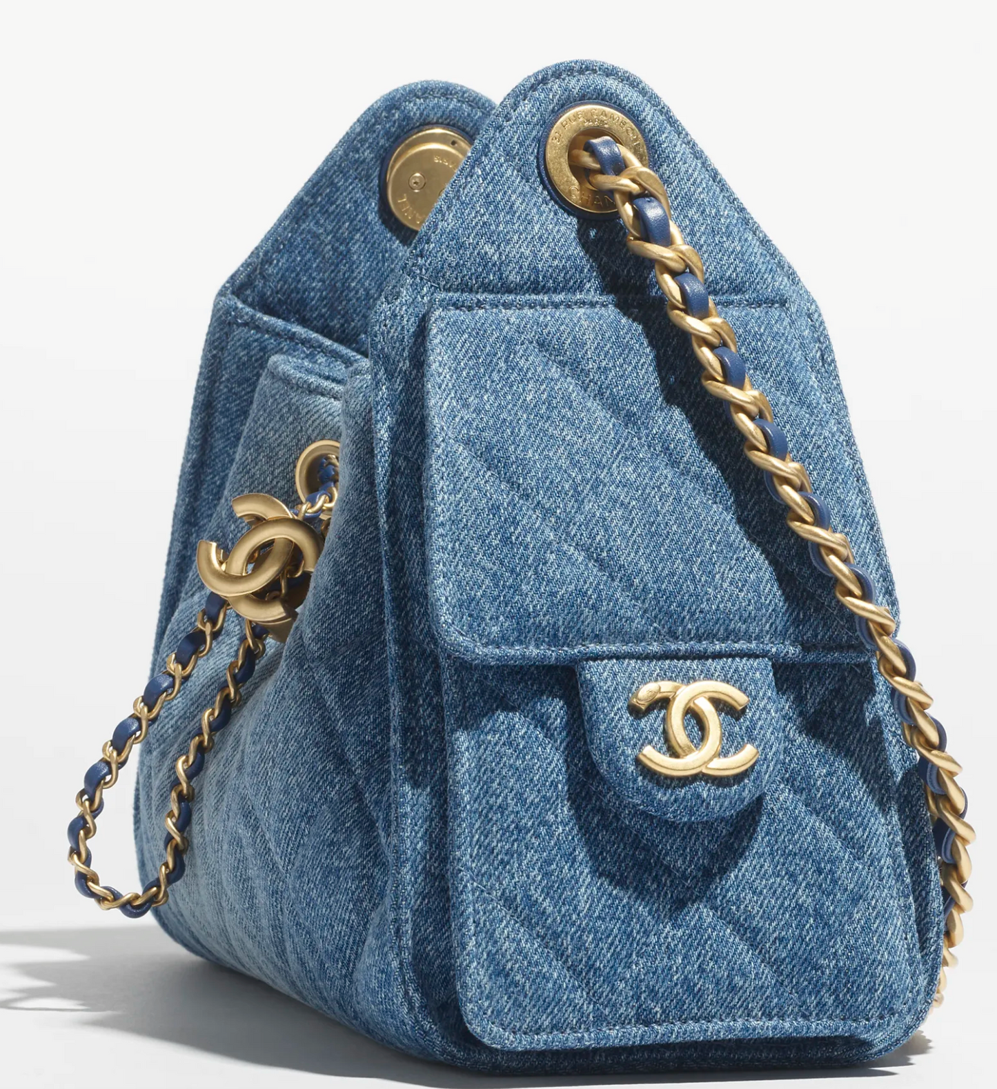 CHANEL 25 Mini Handbag Denim