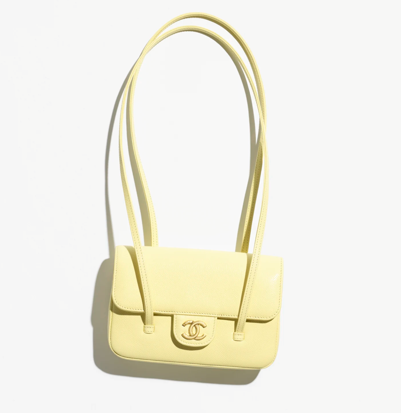 Chanel Clutch Bag with Leather Strap