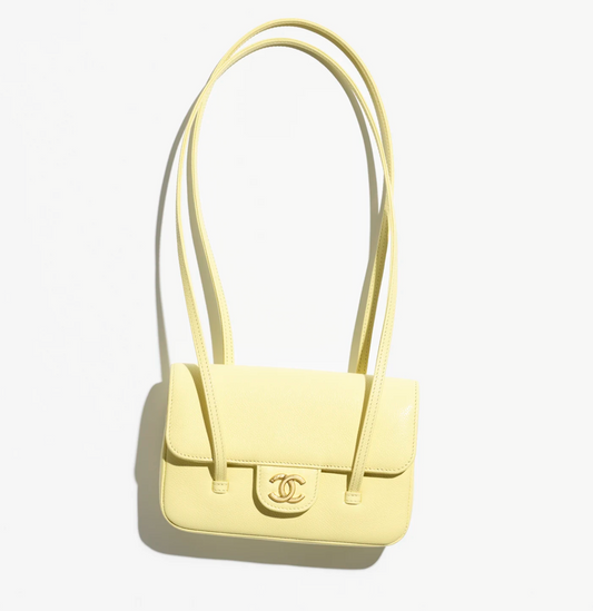 Chanel Clutch Bag with Leather Strap