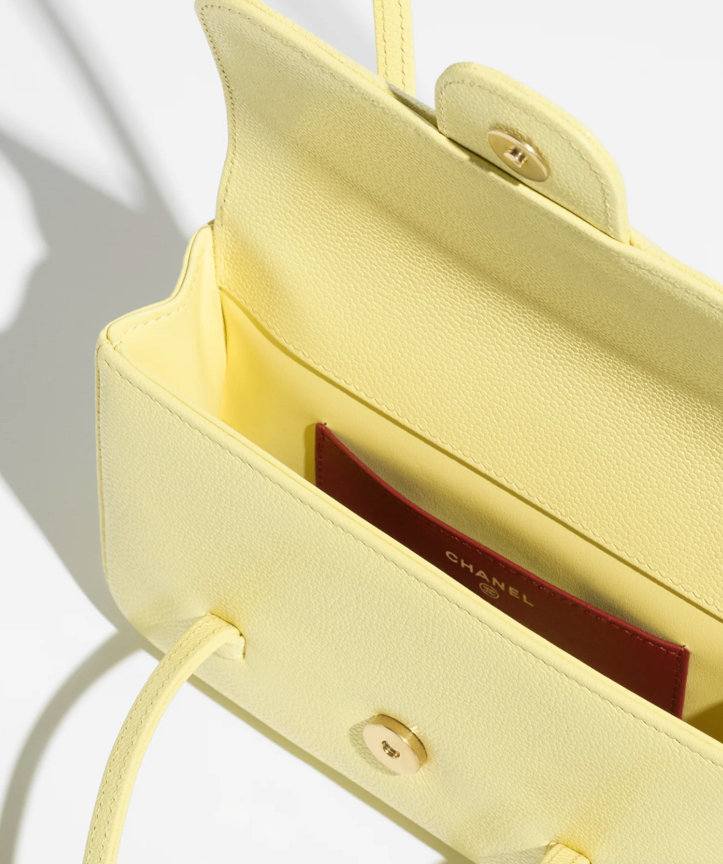 Chanel Clutch Bag with Leather Strap