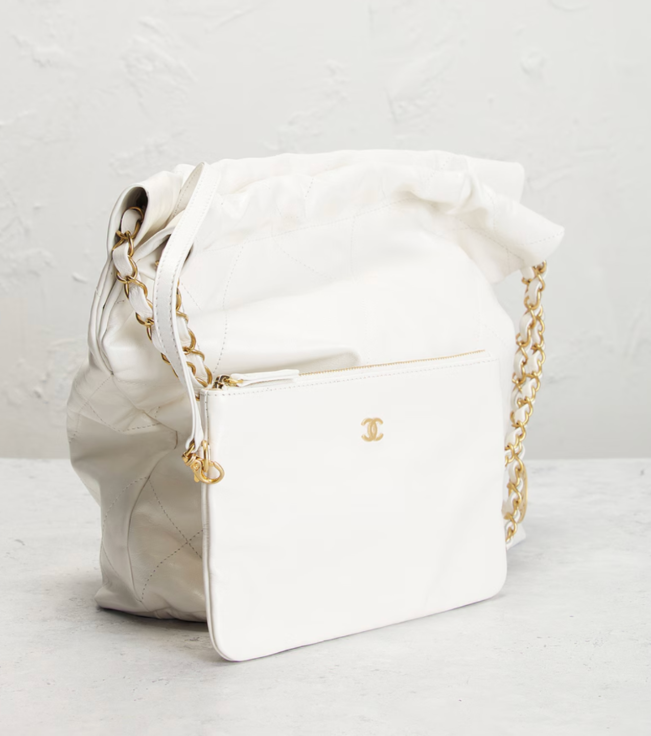 Chanel Calfskin Small 22 Tote Bag