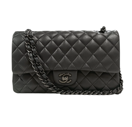 Chanel "So Black" Classic Double Flap