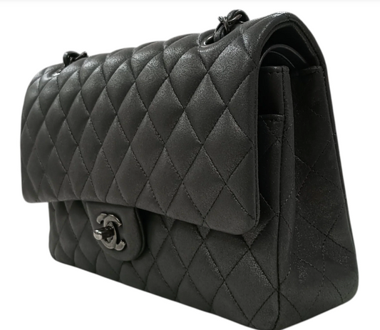 Chanel "So Black" Classic Double Flap