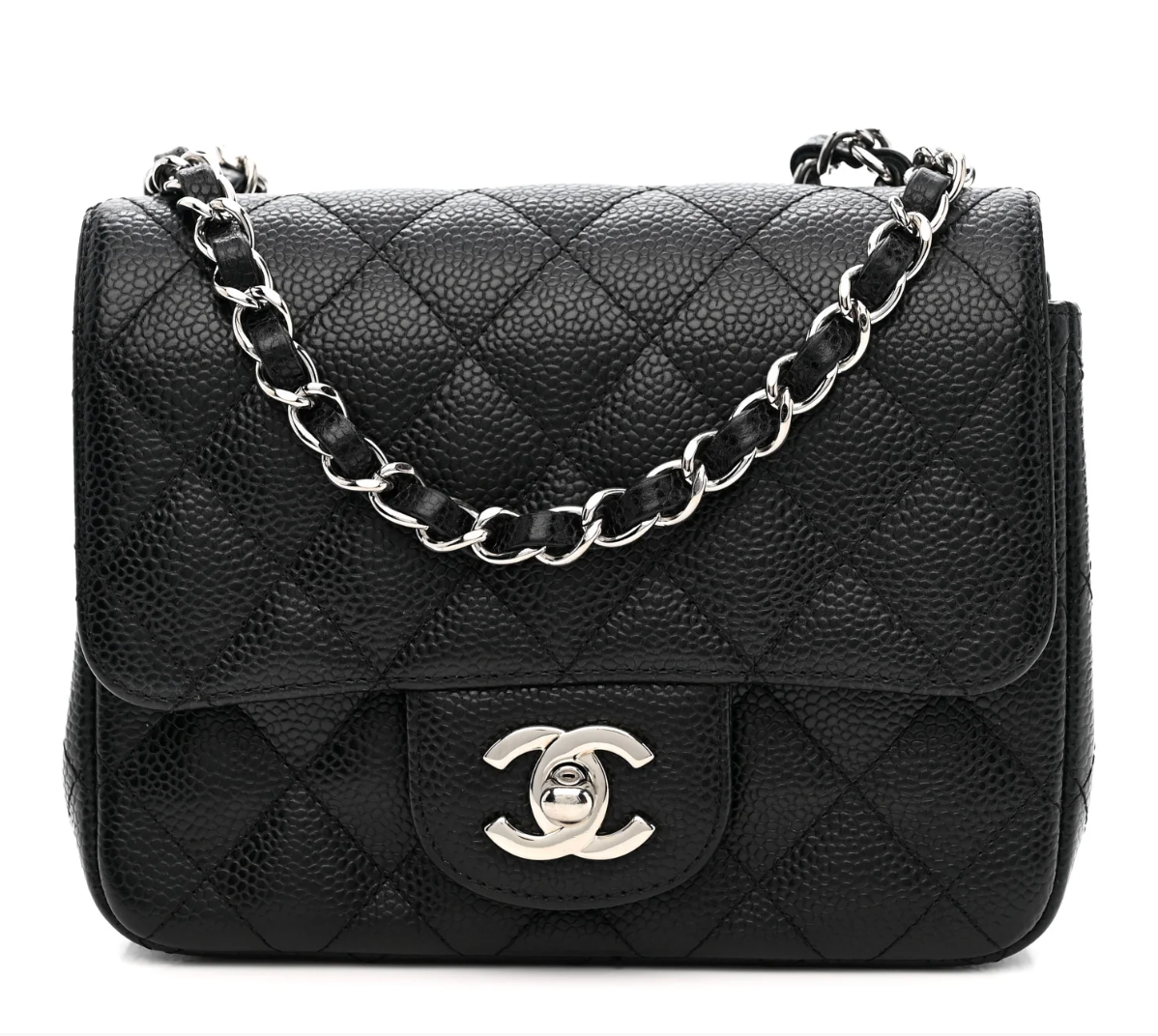 Chanel Caviar Quilted Mini Square Flap