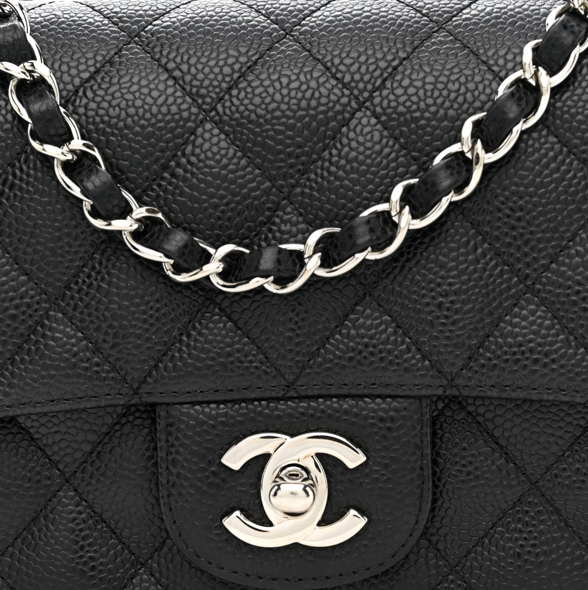 Chanel Caviar Quilted Mini Square Flap