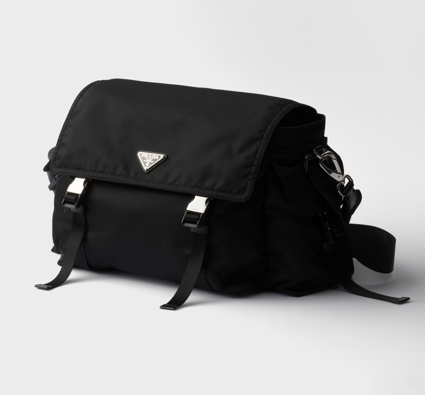 Prada Explore Re-Nylon and leather bag