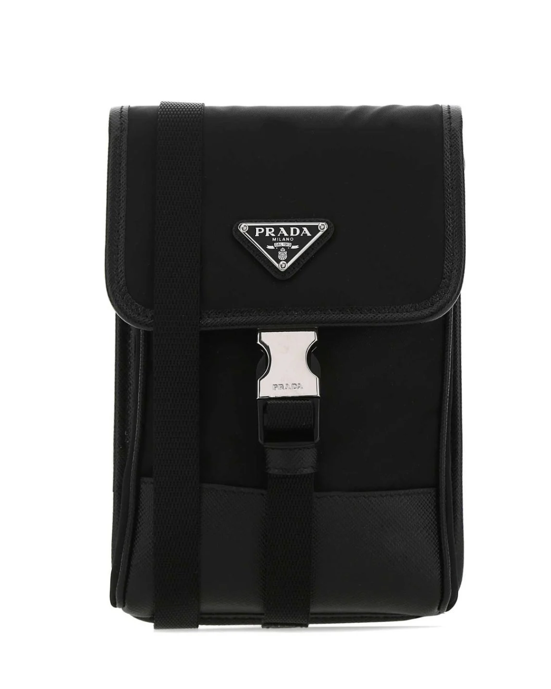 Prada Re-Nylon and Saffiano leather smartphone case