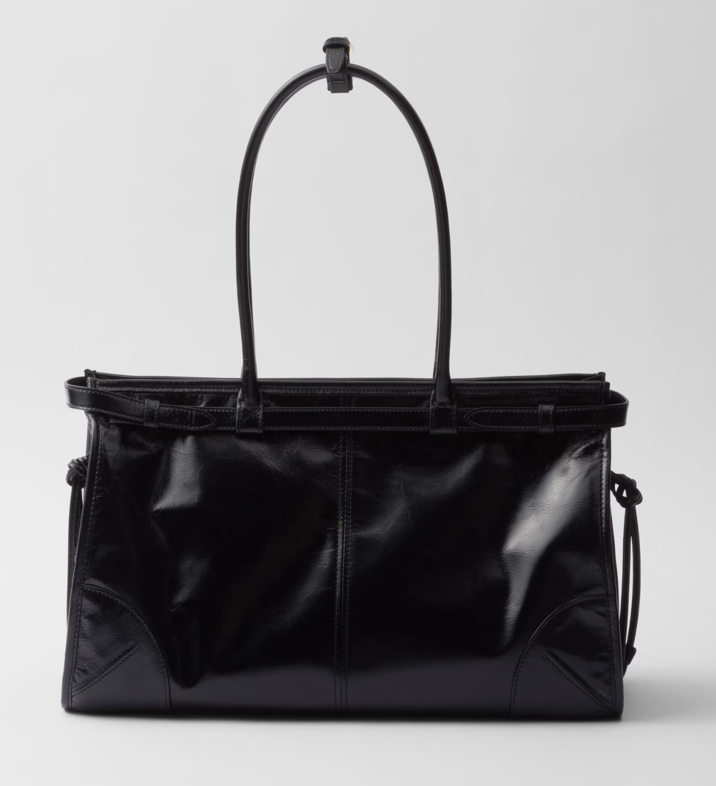 Prada Bonnie large leather handbag