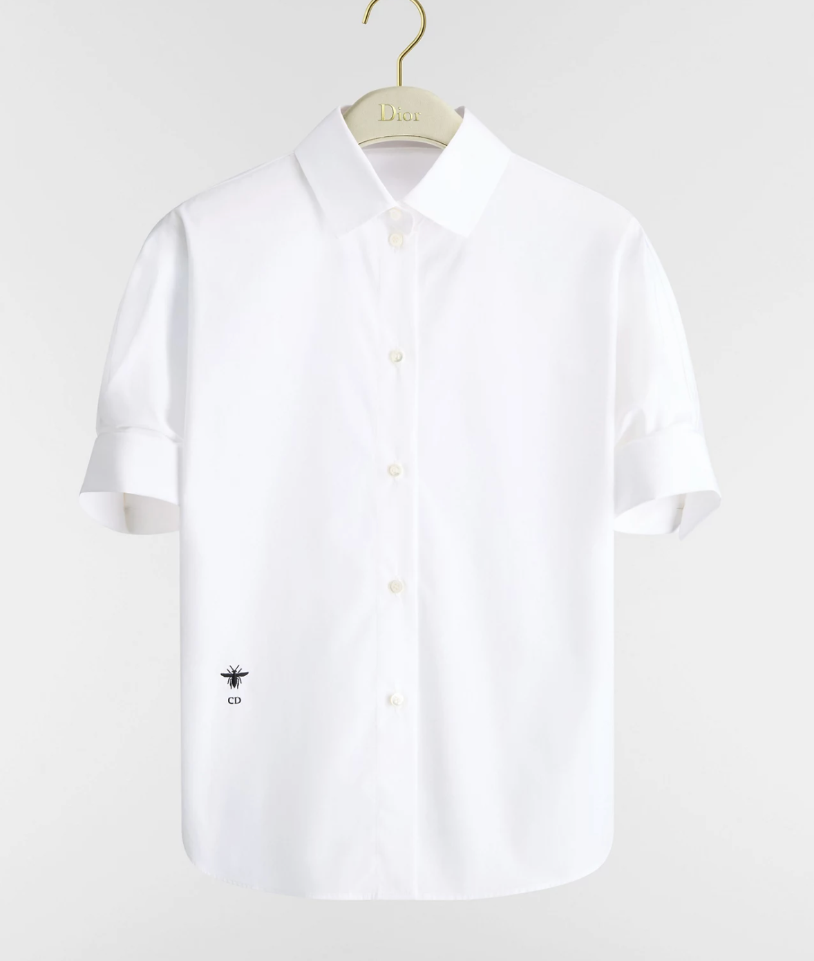 Dior Blouse with Puff Sleeves