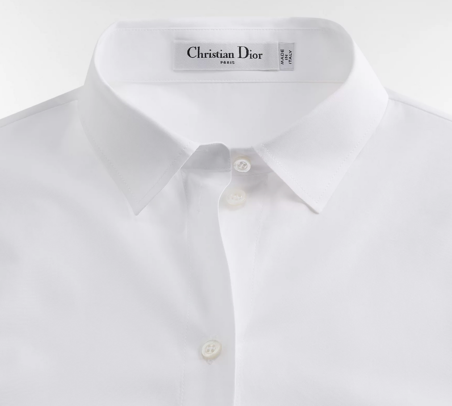 Dior Blouse with Puff Sleeves