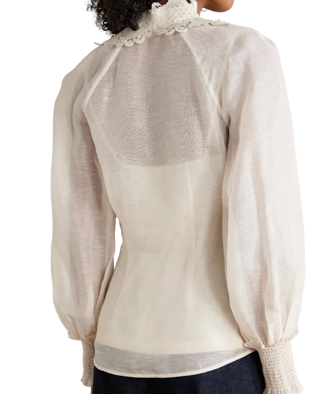 Zimmermann Rebellion lace-collar
