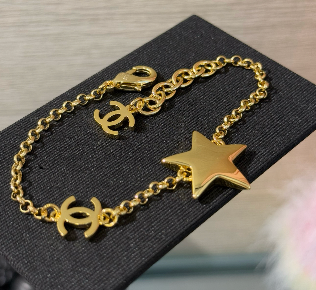 Chanel Star & CC Charm Bracelet