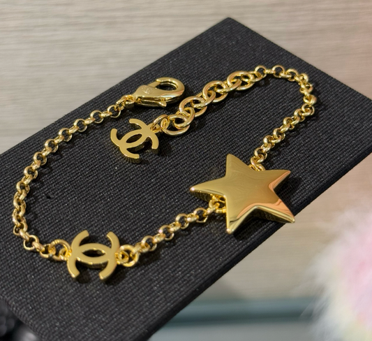 Chanel Star & CC Charm Bracelet
