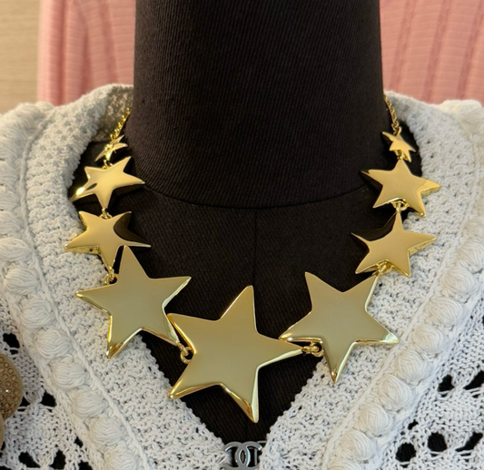 Chanel Star Choker Necklace