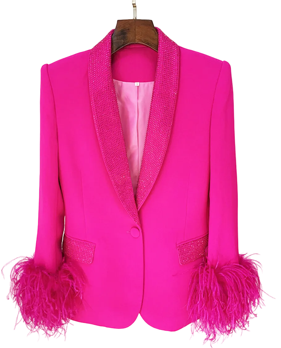 Fuchsia women's suit sets