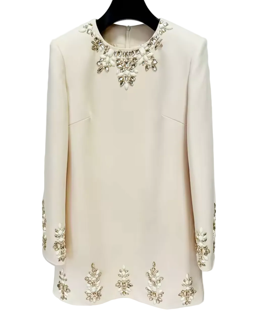 High Street branded ivory mini dress