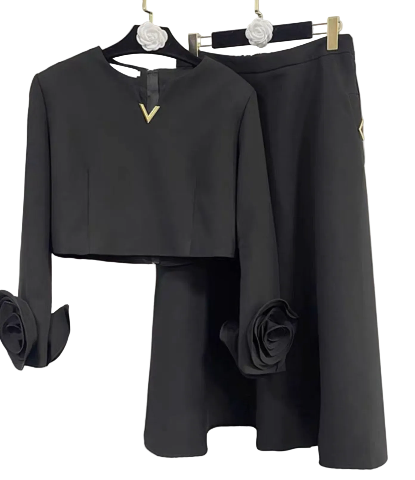 TWOTWINSTYLE V-neck two-piece set