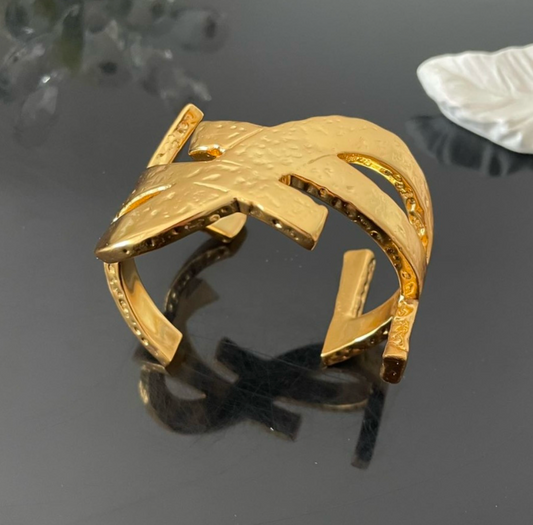 YSL Women's Cassandre Cuff