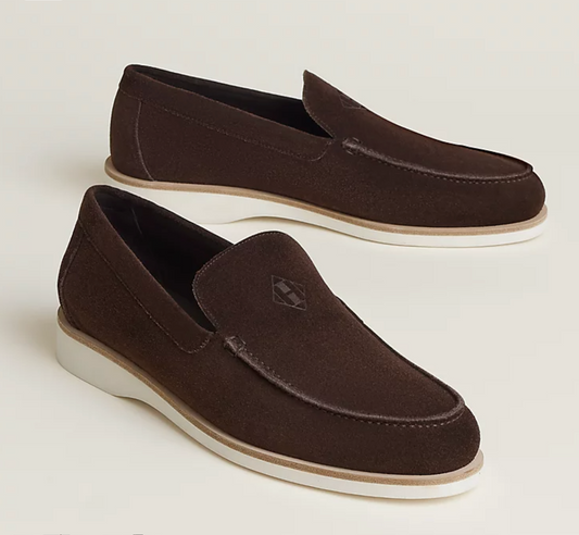 Hermes Loafer in Marron Ébène