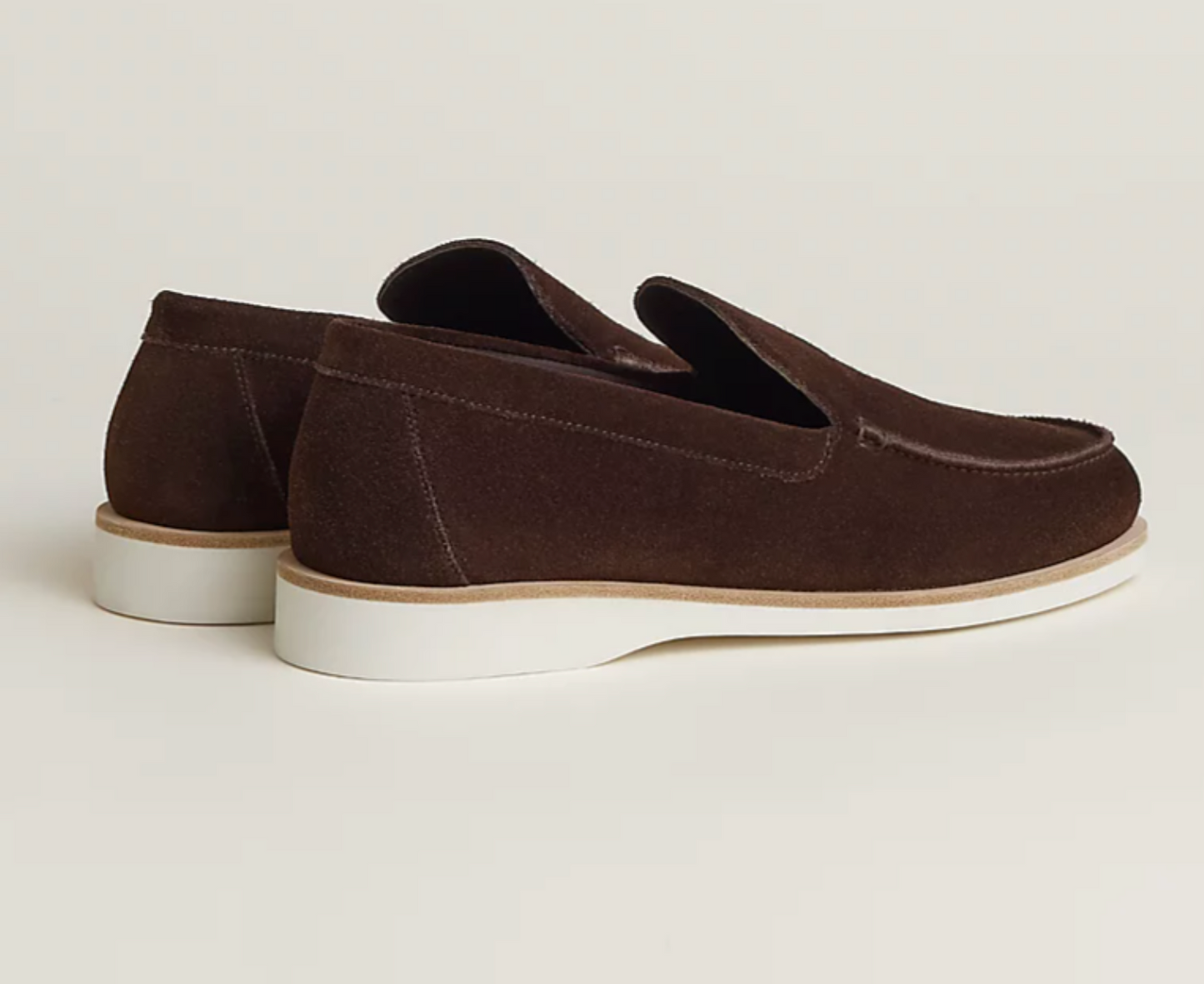 Hermes Loafer in Marron Ébène
