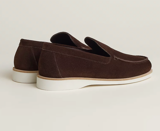 Hermes Loafer in Marron Ébène