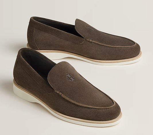 Hermes Loafer in Écorce