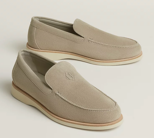 Hermes Loafer in Beige Esquisse