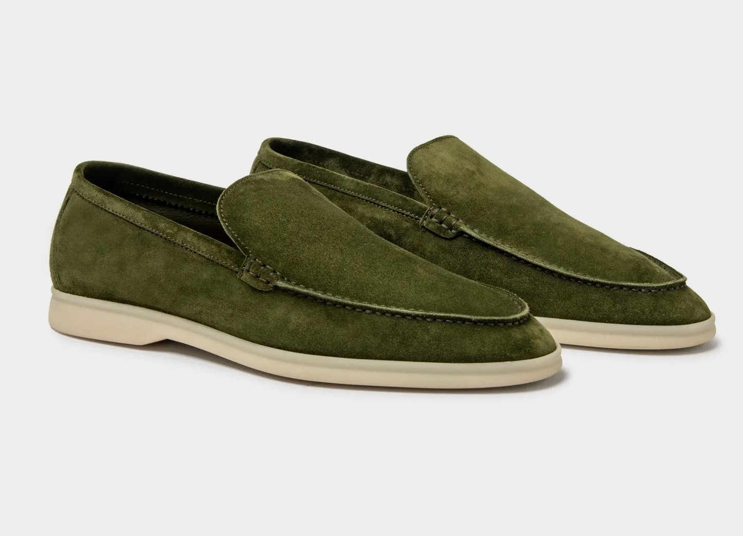 Loro Piana Loafer Suede Verde