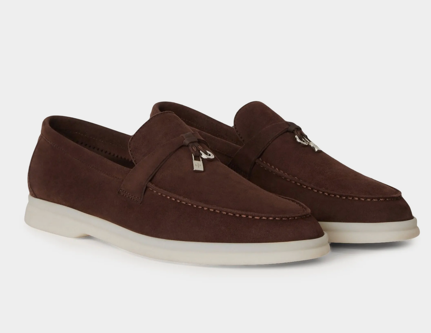Loro Piana Loafer Suede Chocolate