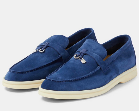 Loro Piana Loafer Suede Moccasins