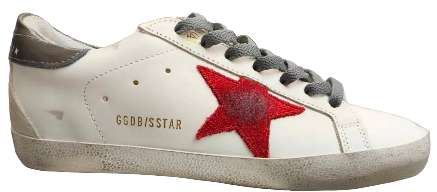 GGDB Super-Star Red Suede Star