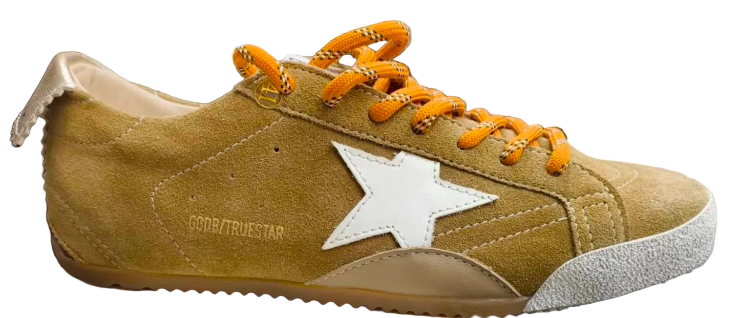 GGDB Suede-Leather True Star Sneakers