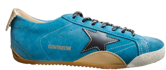 GGDB Women's True-Star sneakers in teal suede
