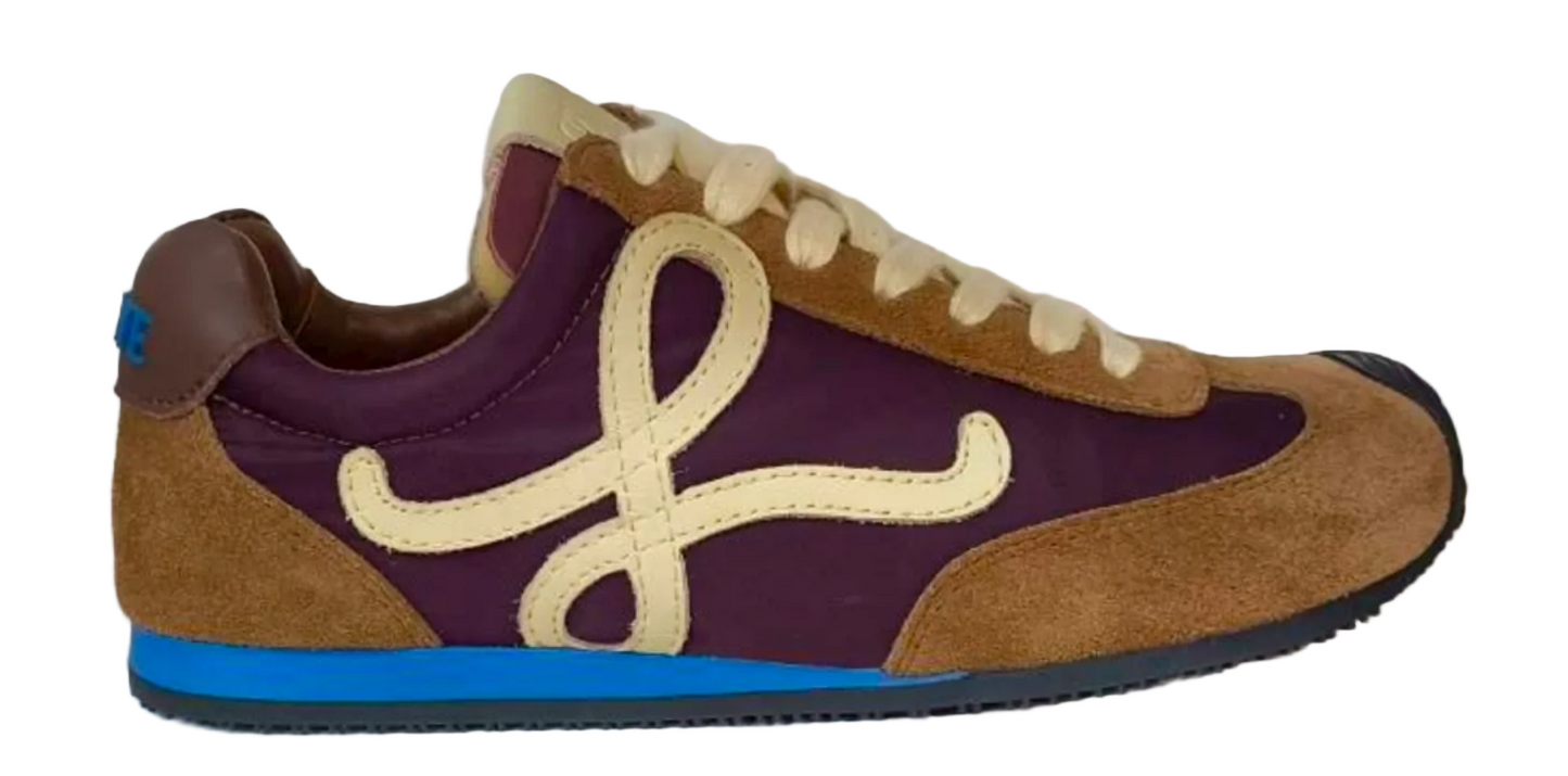 Loewe Ballet Runner 2.0 in nylon and calfskin