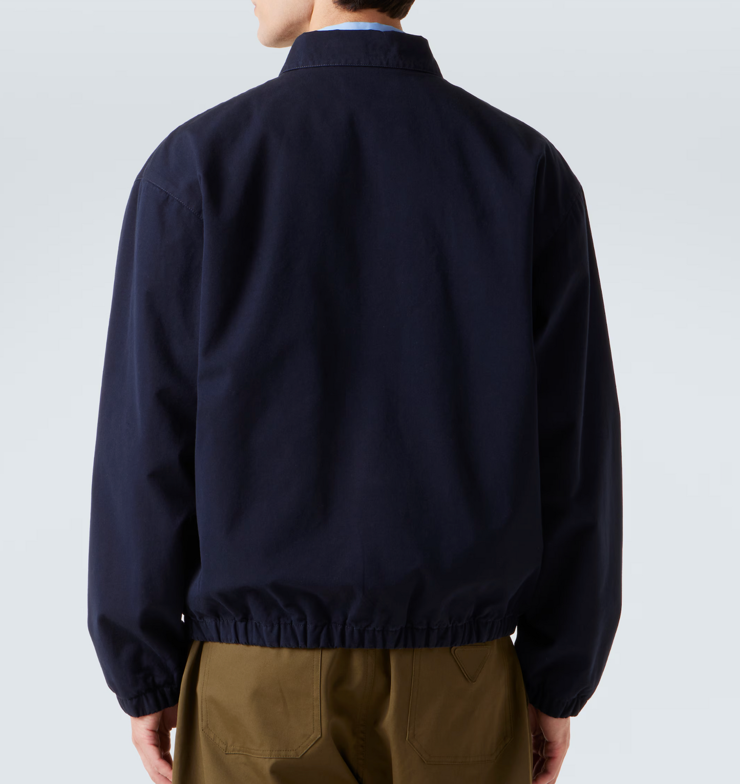 Prada Technical Cotton Zip-Up Jacket
