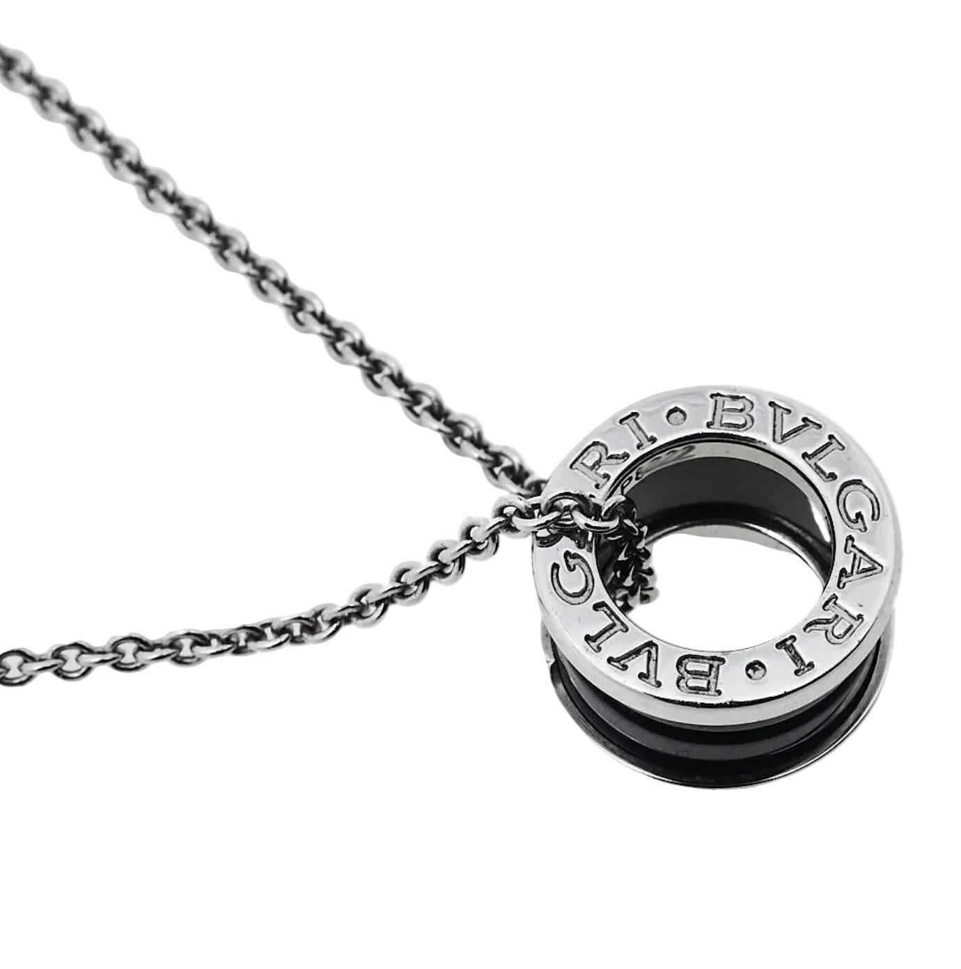 Bvlgari B.zero1 Ceramic Silver Set