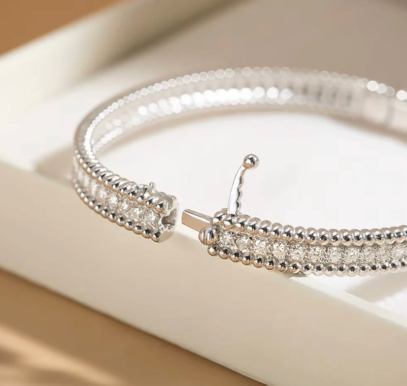 Van Cleef & Arpels Perlée Diamonds Bracelet
