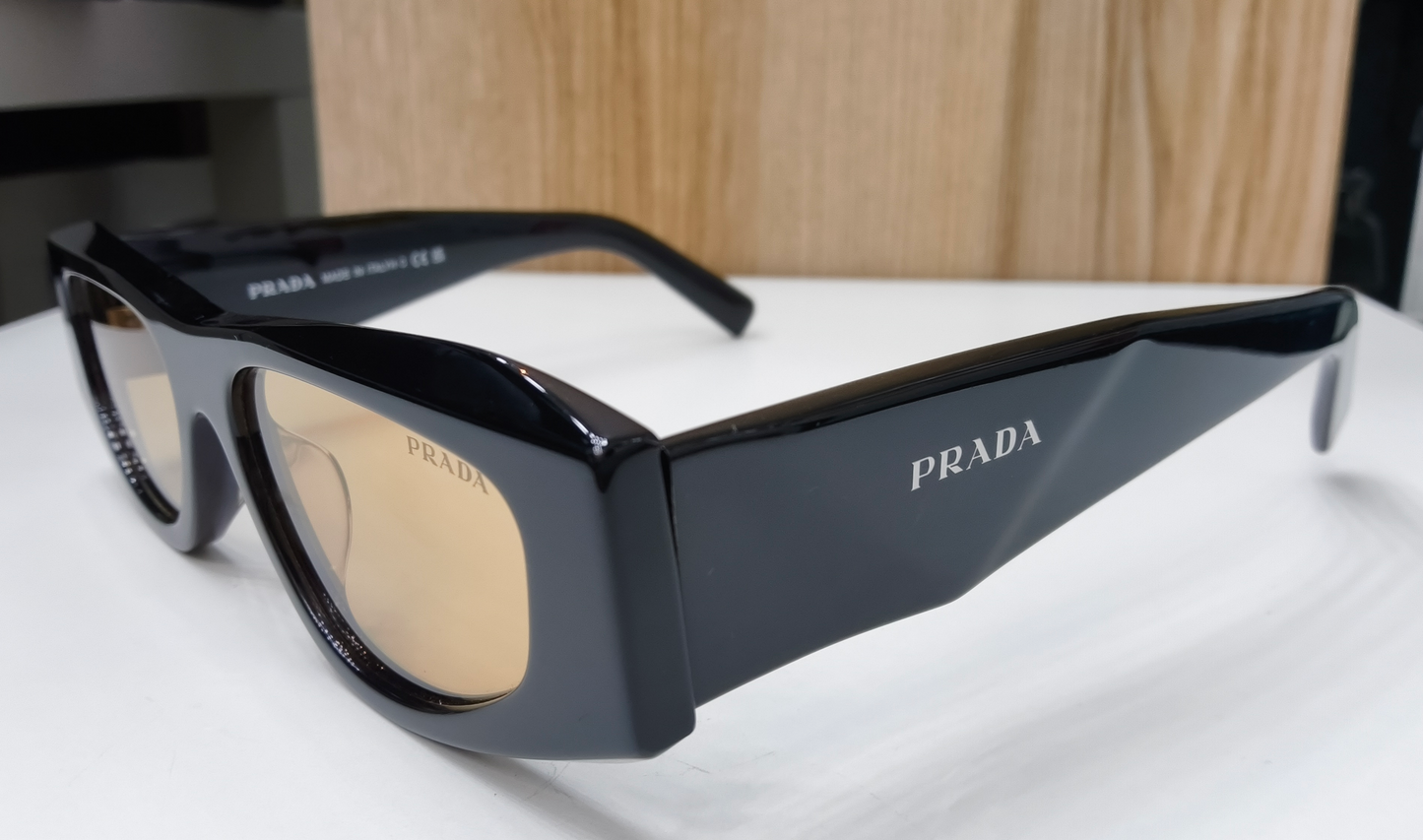 Prada Symbole geometric sunglasses