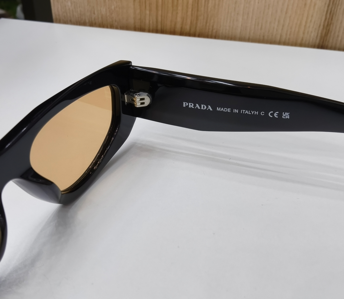 Prada Symbole geometric sunglasses