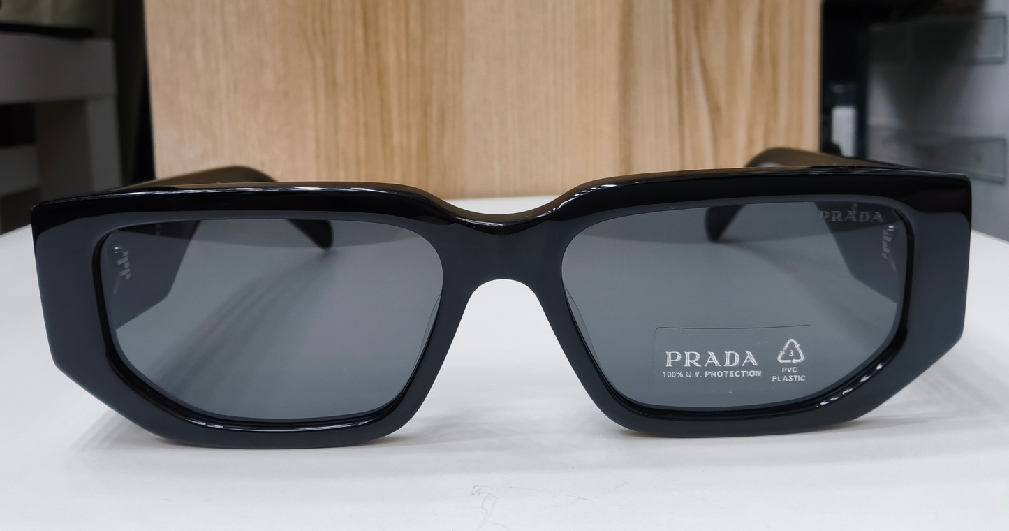 Prada Symbole Rectangle-Frame Sunglasses