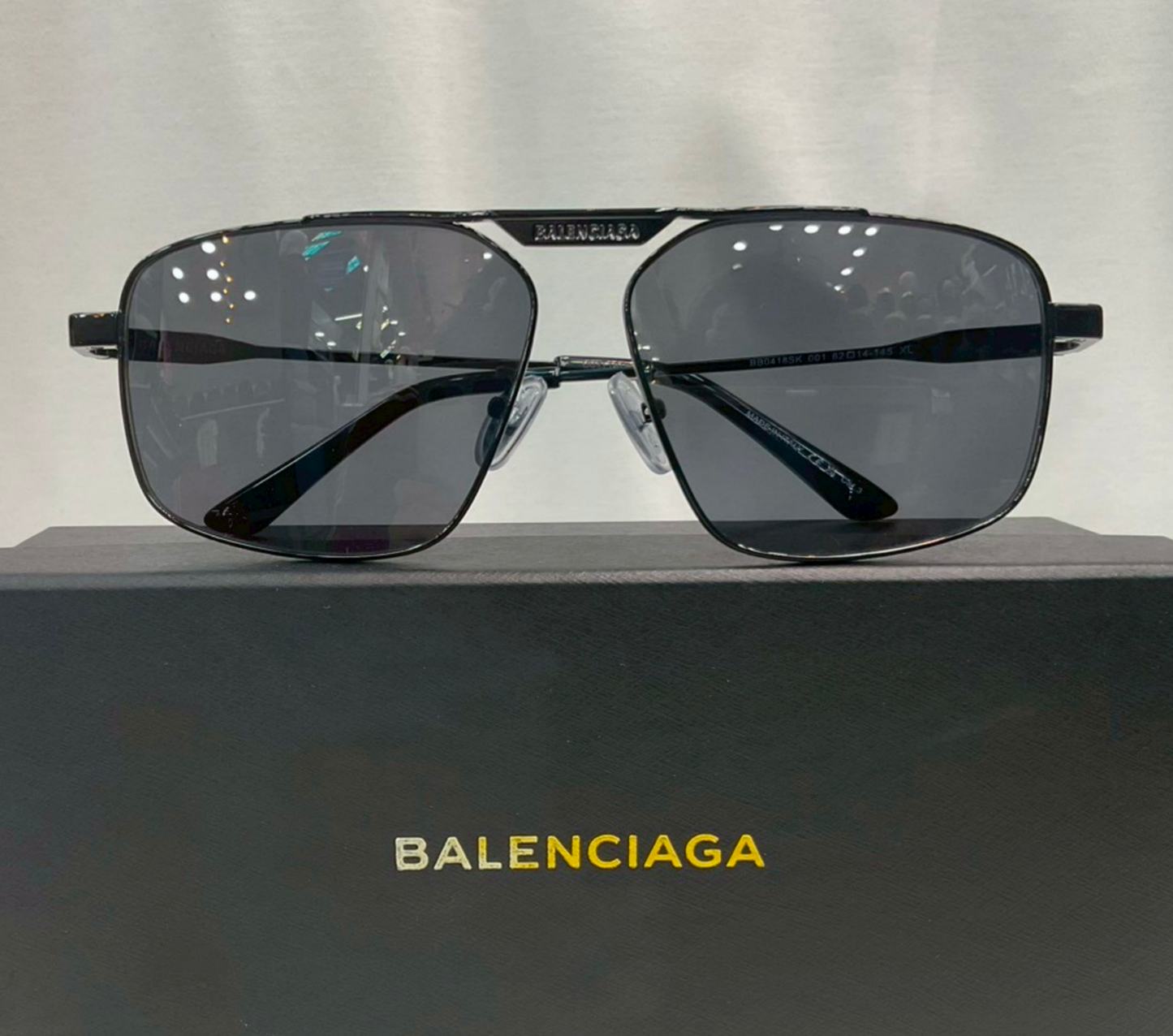 Balenciaga BB0298SA Pilot-Frame Sunglasses