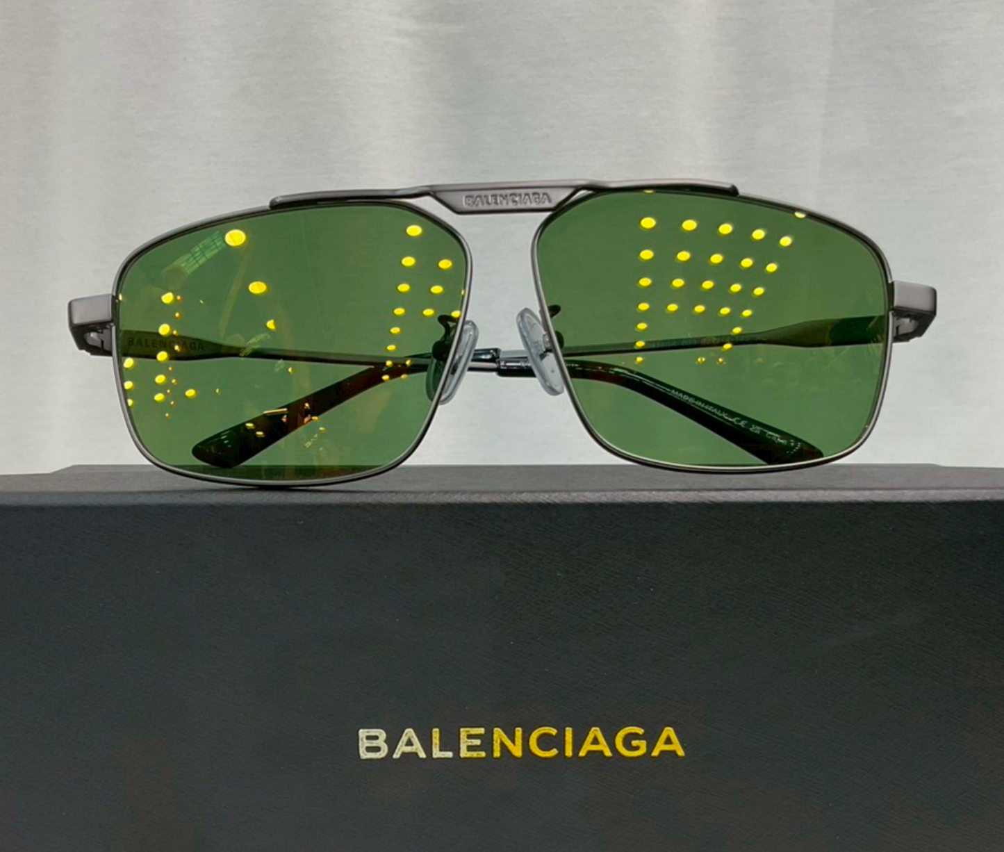 Balenciaga BB0298SA Pilot-Frame Sunglasses