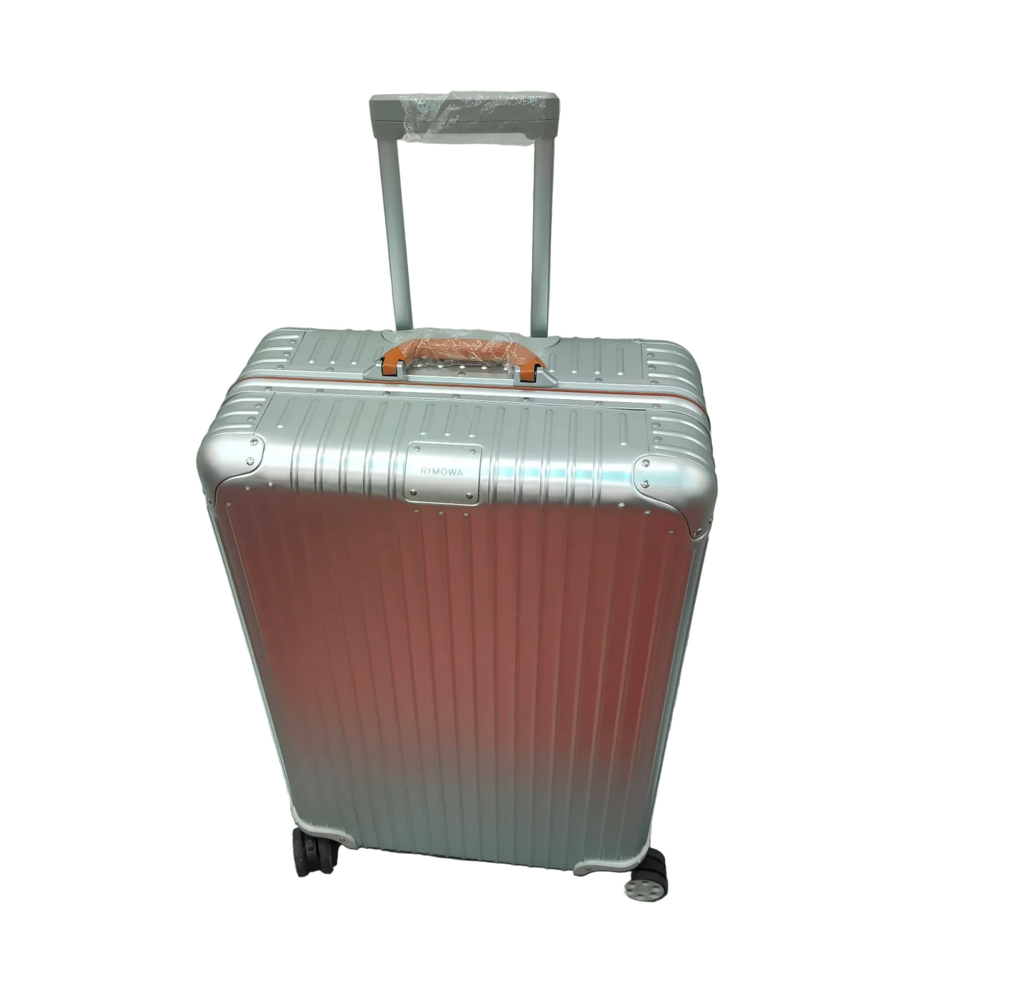 Rimowa Aluminum Brown Leather Handles 31inch