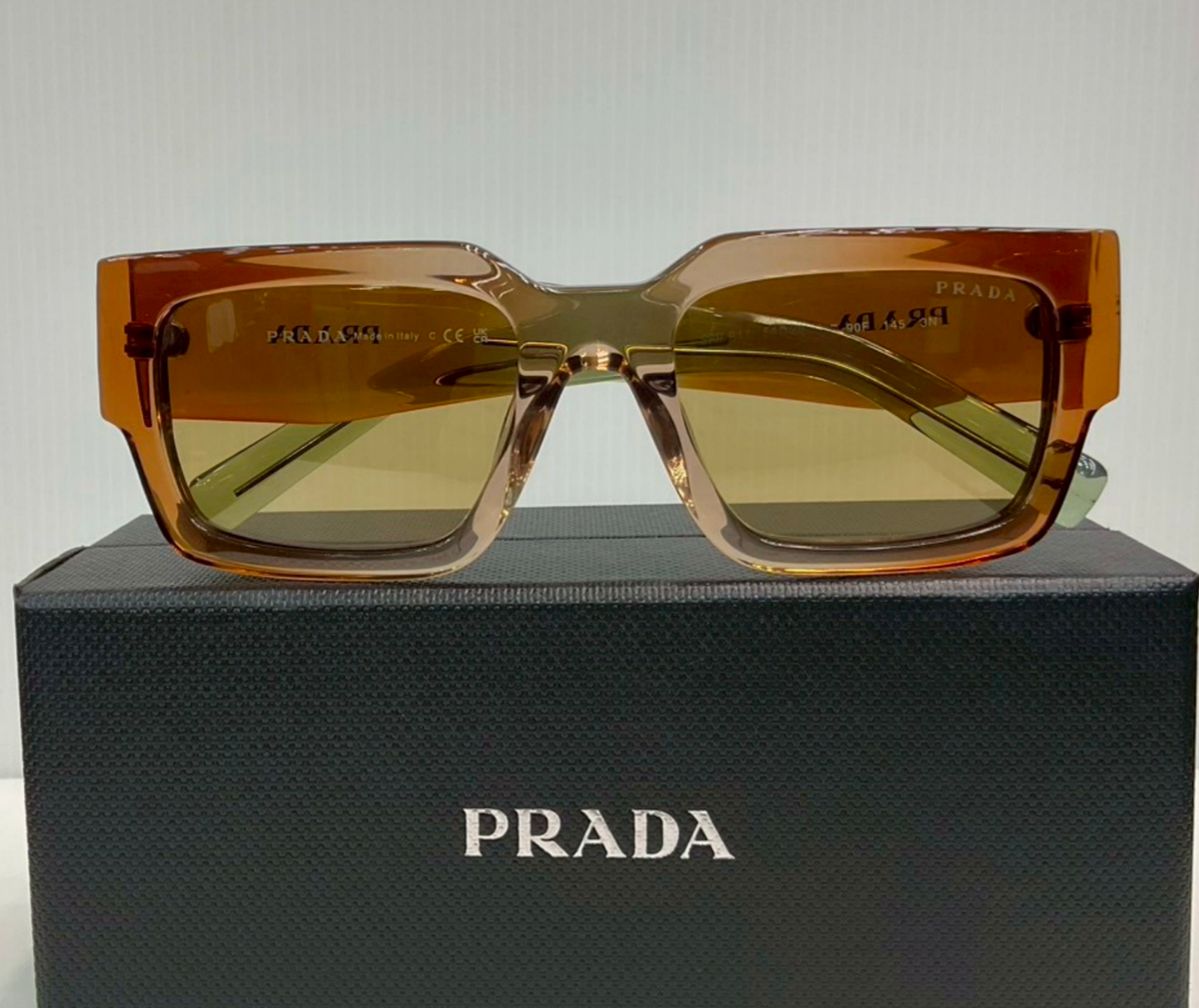 Prada Symbole PR B17S Rectangular Sunglasses