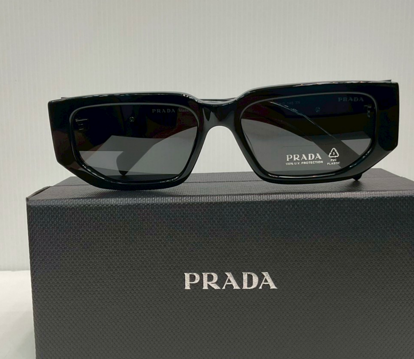 Prada Symbole Rectangle Sunglasses