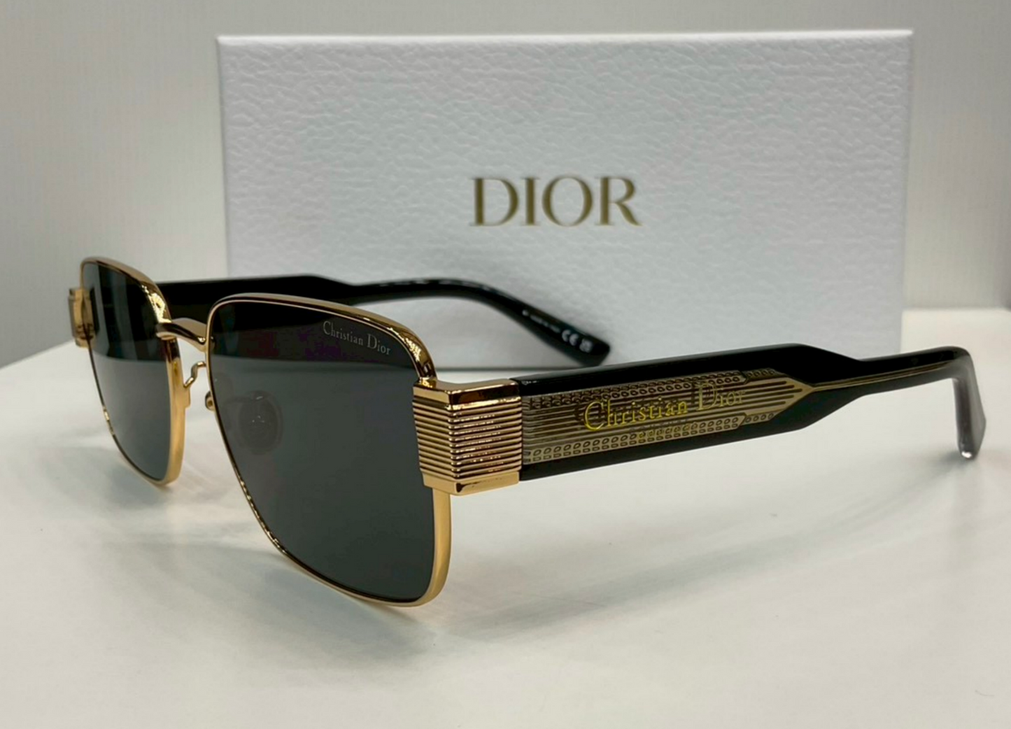 Dior Label S2U Rectangle-Frame Sunglasses