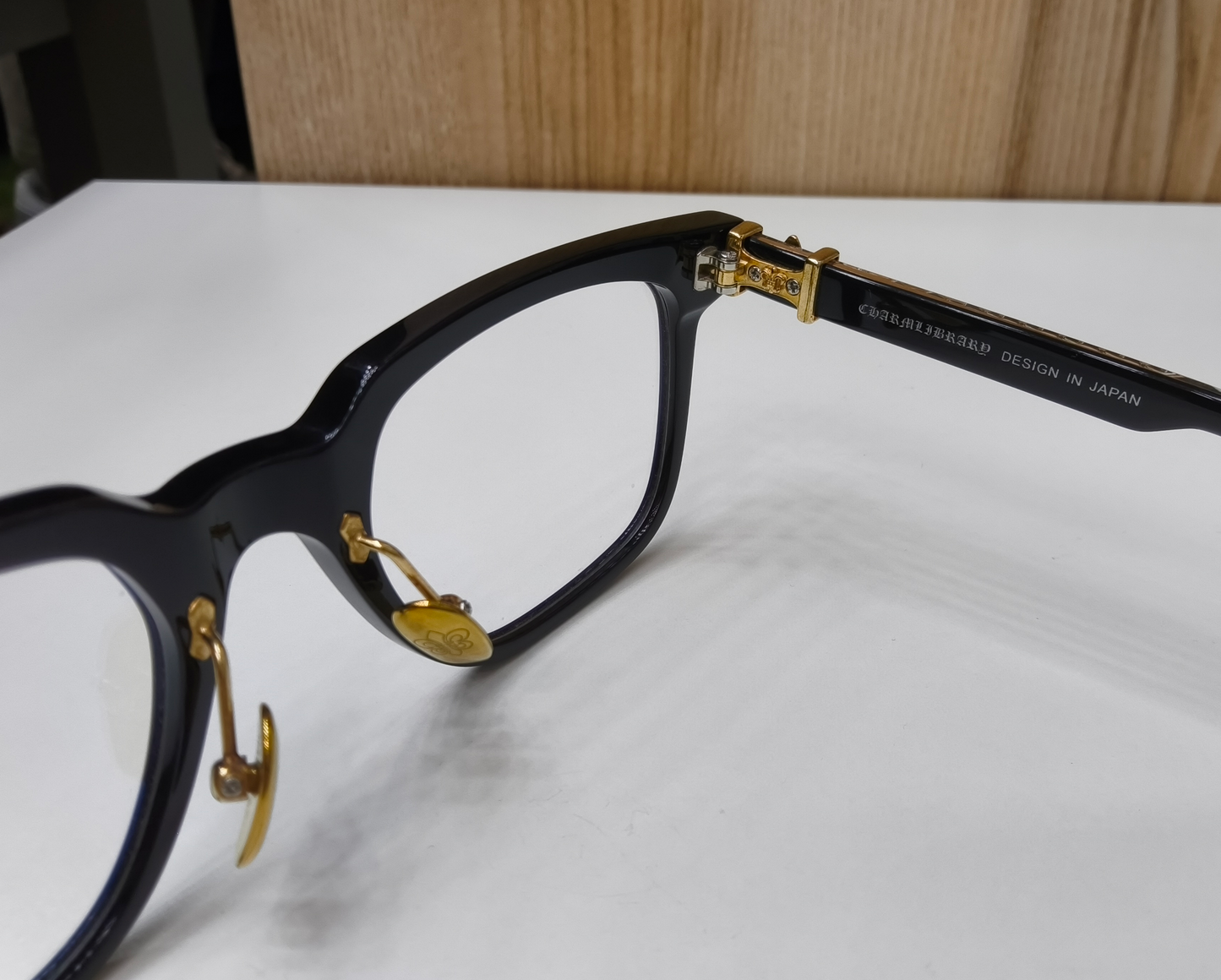 Chrome Hearts square eyeglasses