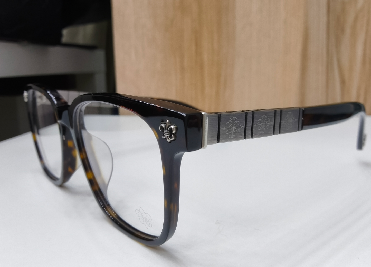 Chrome Hearts Slhoregasm square eyeglasses